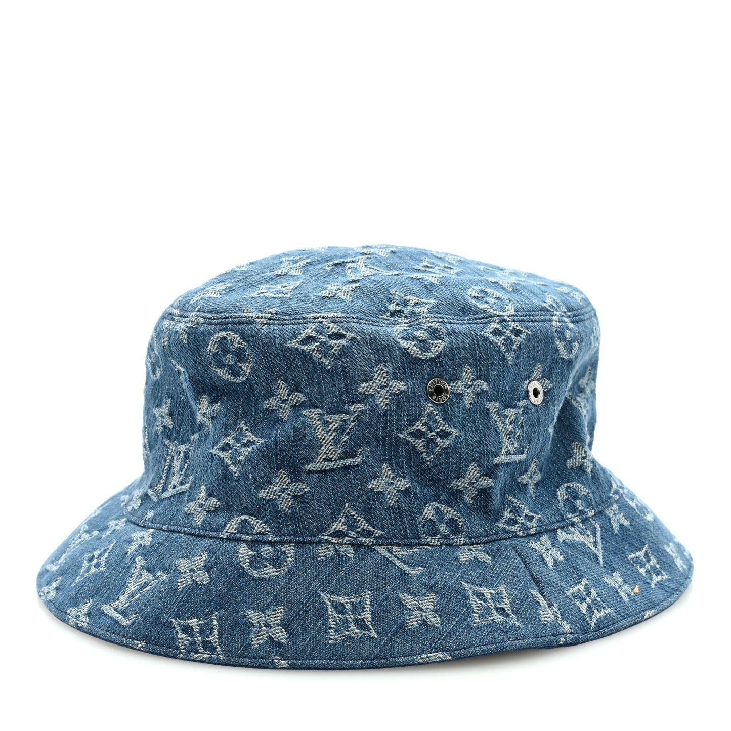 Monogram Denim Transformable Bob Bucket Hat 62 Blue