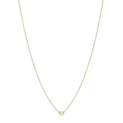 Tiffany 18K Yellow Gold Diamond .12ct Elsa Peretti Diamonds by the Yard Pendant Necklace 1 of 4