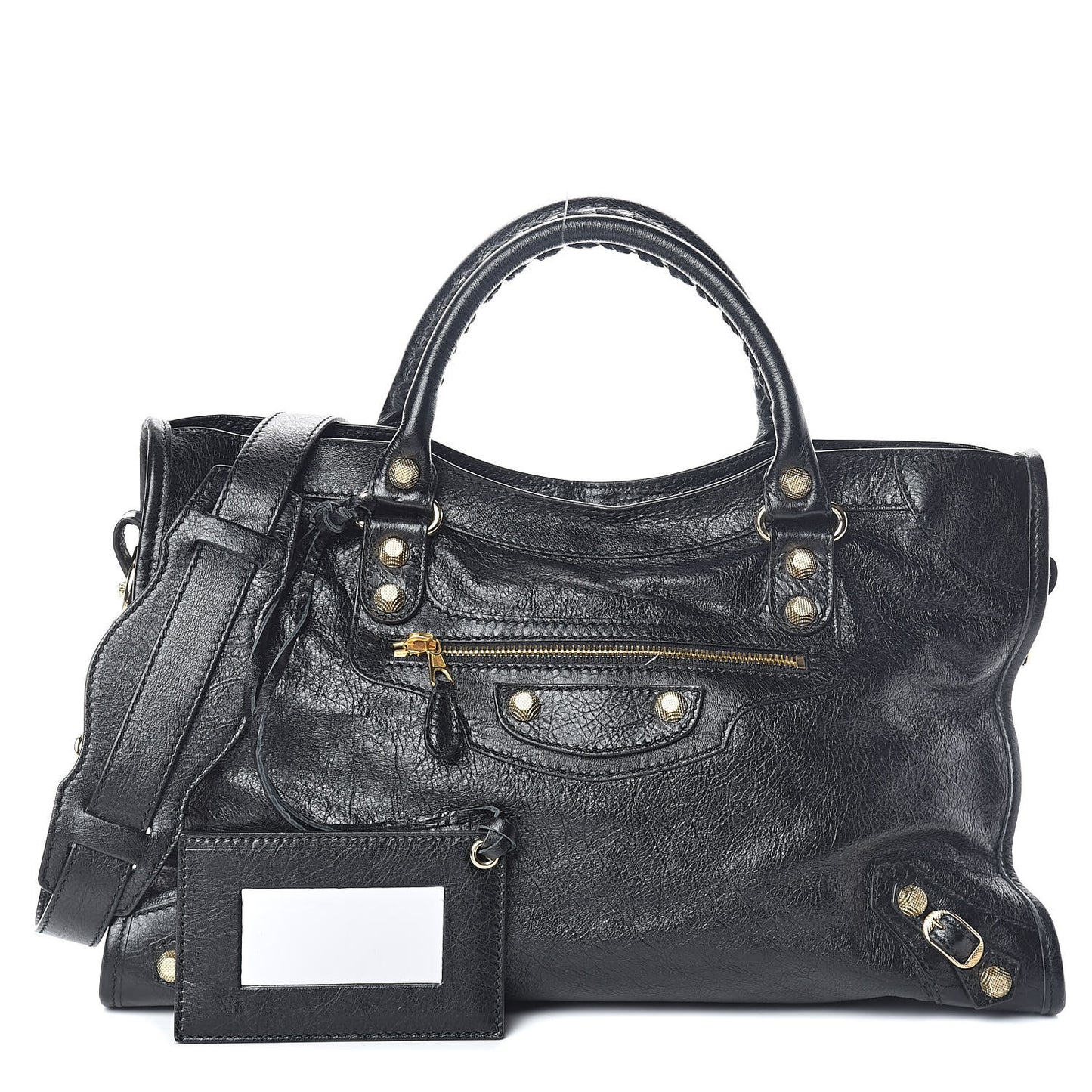 Agneau Giant 12 Gold Hardware City Black