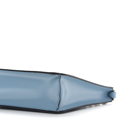 Prada Saffiano Vernice Chain Crossbody Bag Astrale 8 of 8