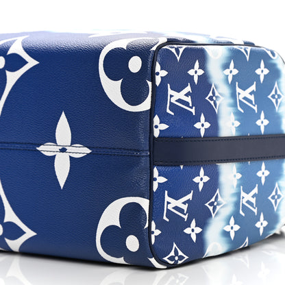 Louis Vuitton Monogram Escale Speedy Bandouliere 30 Blue 11 of 11