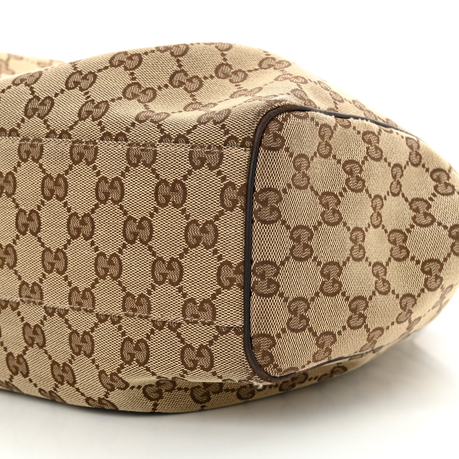 Gucci Monogram Medium Sukey Tote Beige Ebony Dark Brown 10 of 20