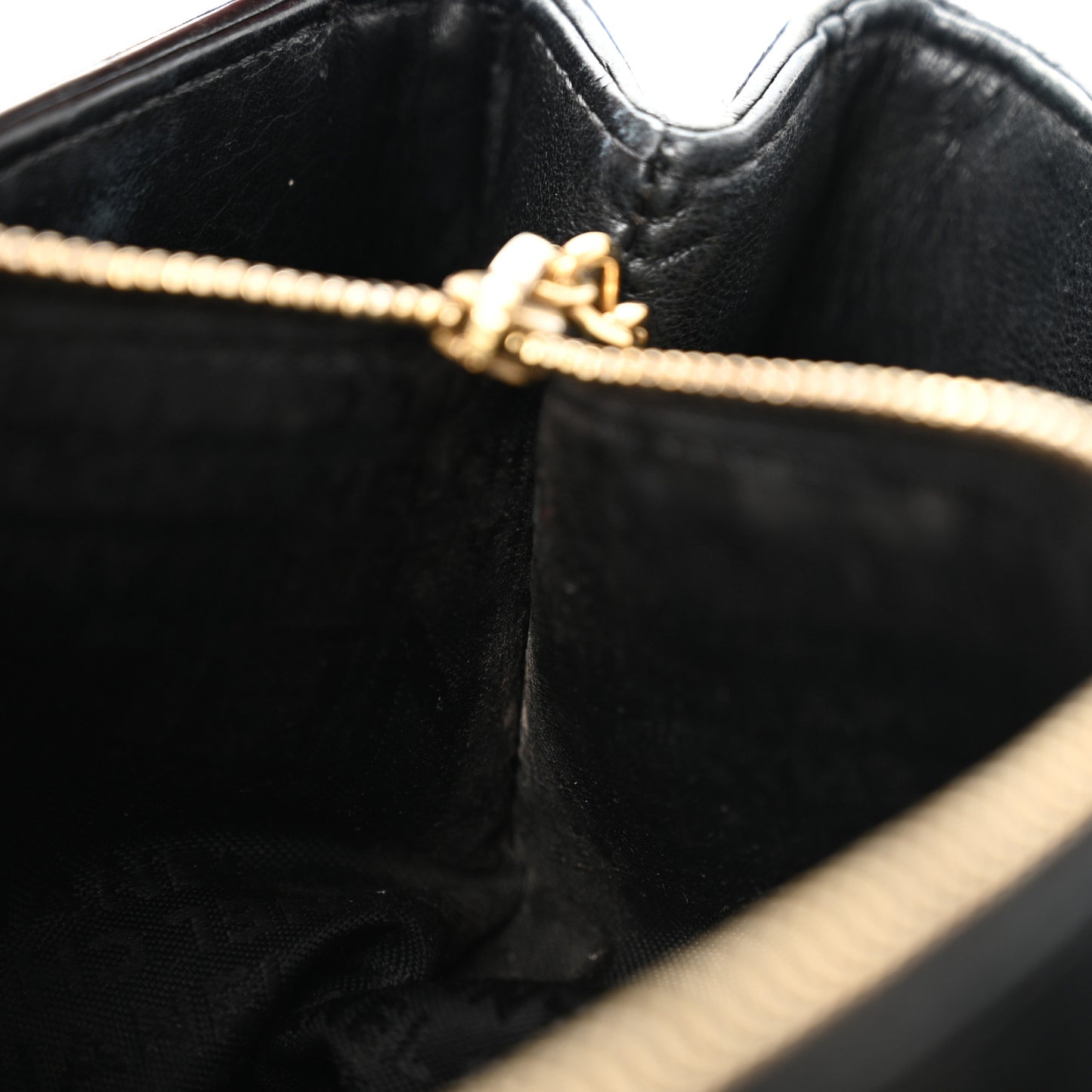 Needlepoint Precious Symbols Shoulder Bag Black