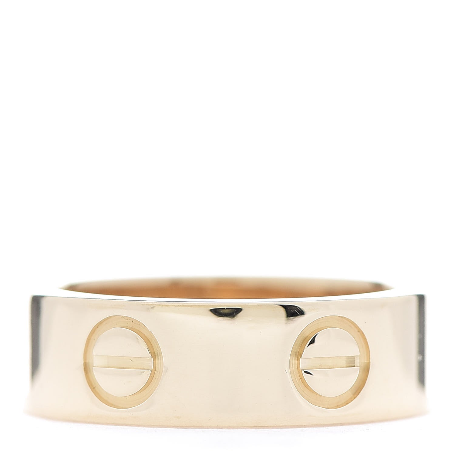 Cartier 18K Yellow Gold 5.5mm LOVE Ring 48 4.5 3 of 4
