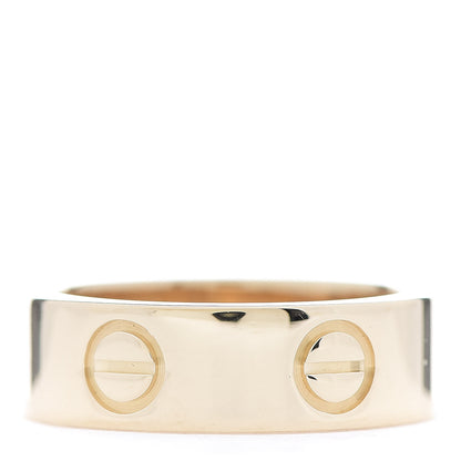 Cartier 18K Yellow Gold 5.5mm LOVE Ring 48 4.5 3 of 4