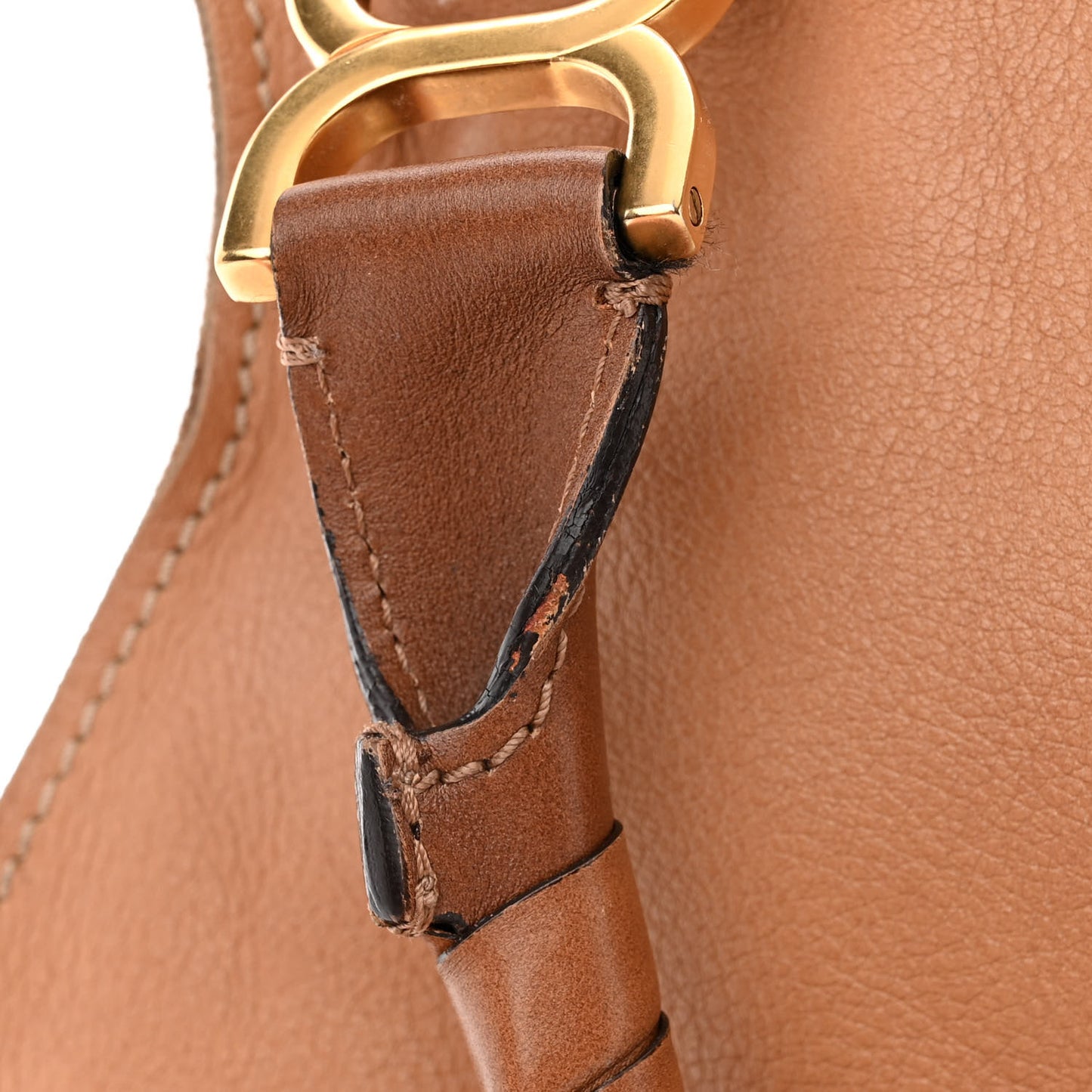 Calfskin Small Marcie Satchel Nut