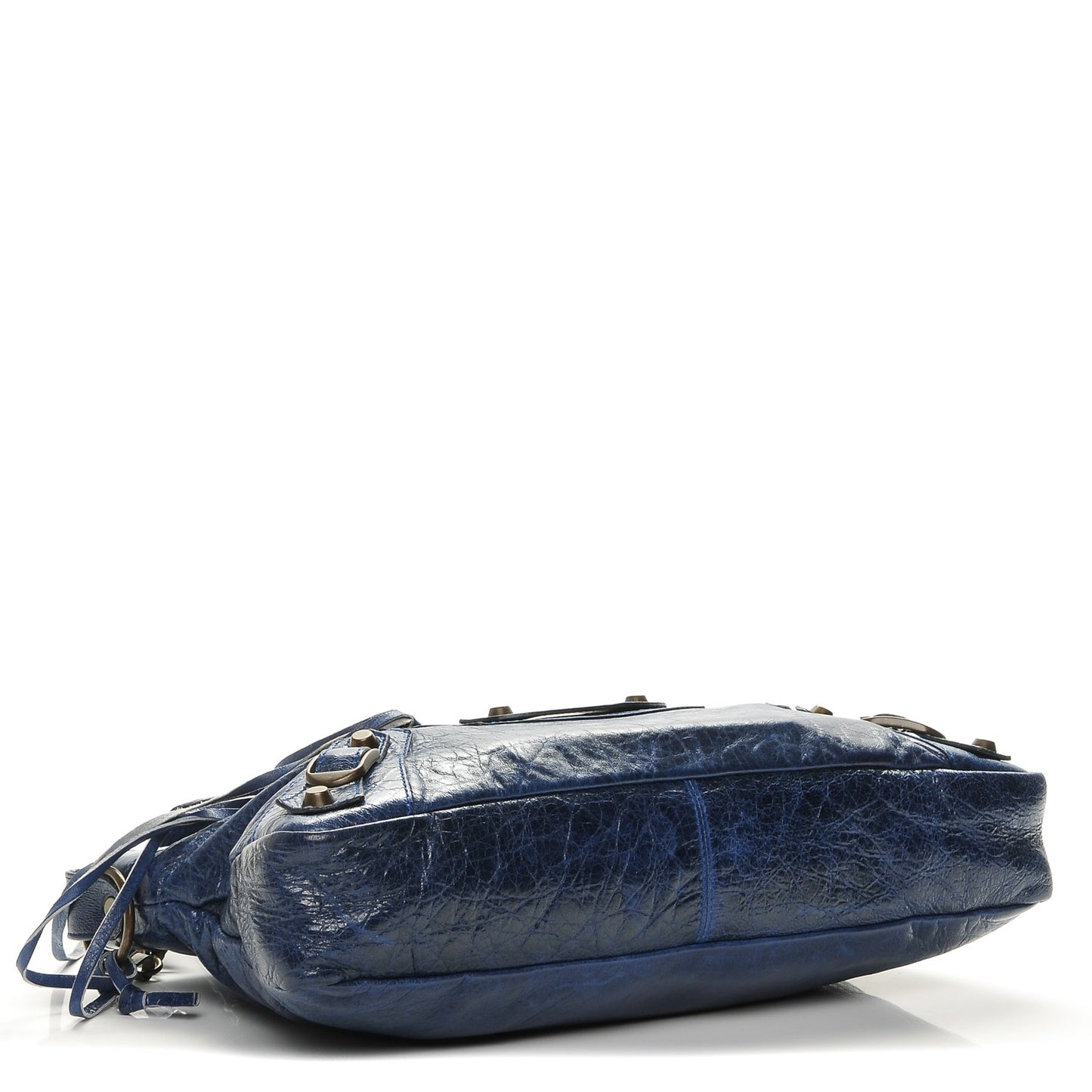 Chevre Classic Hardware First Indigo