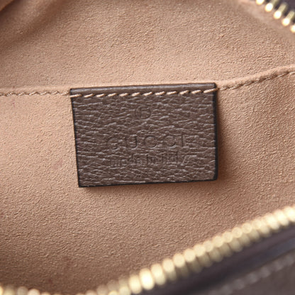 Gucci GG Supreme Monogram Web Mini Ophidia Shoulder Bag Brown 5 of 9