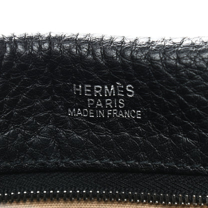 Hermes Taurillon Clemence Tibet PM Black 8 of 8