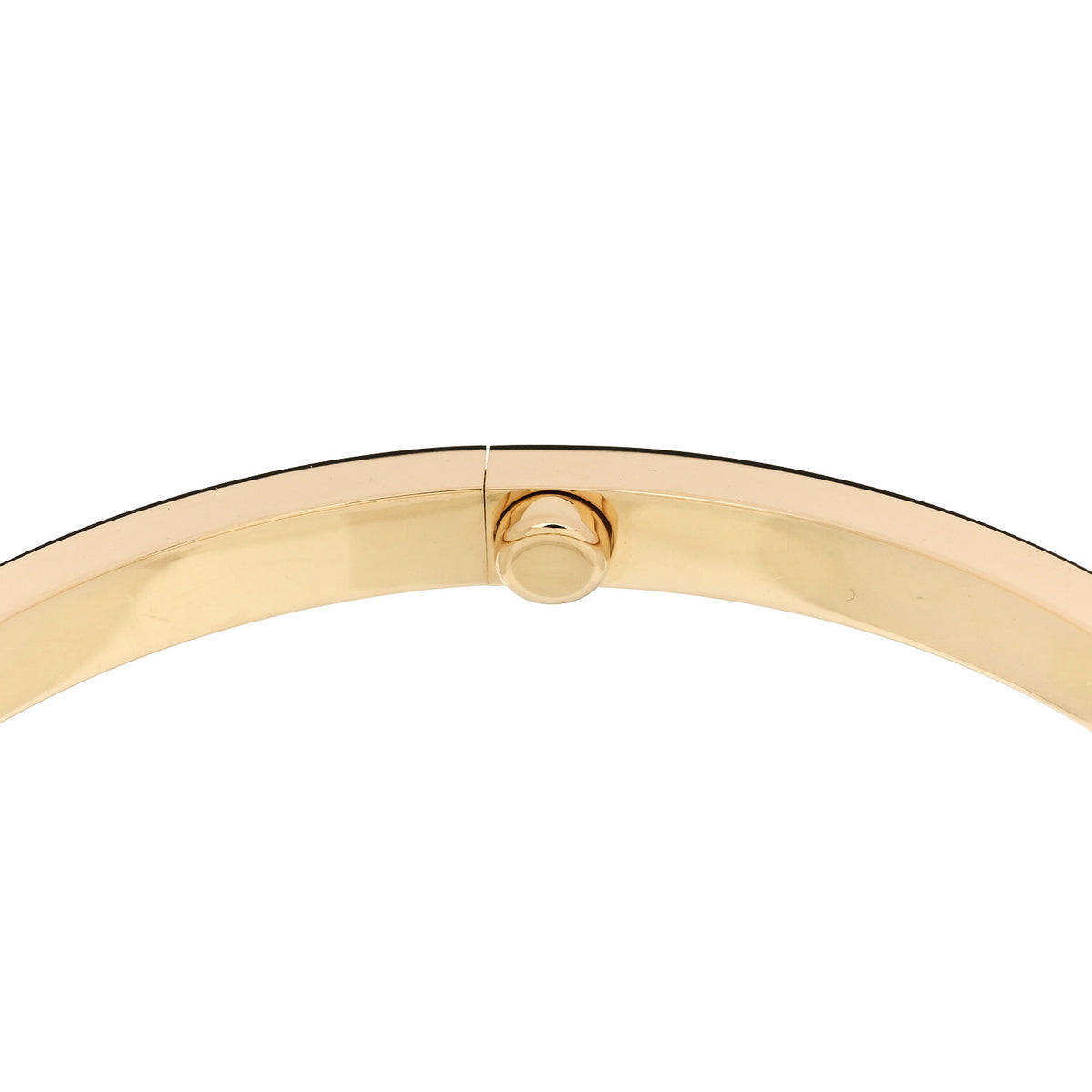 18K Yellow Gold Small LOVE Bracelet 17