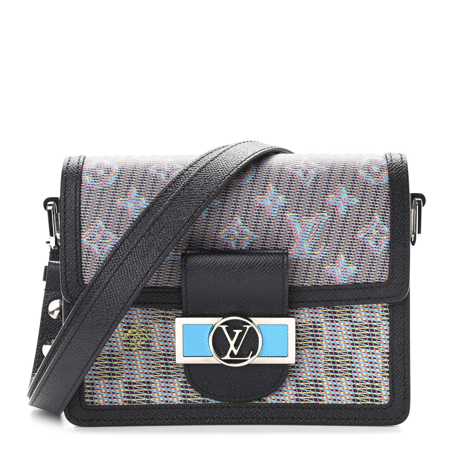 Louis Vuitton Monogram LV Pop Mini Dauphine Blue 1 of 10