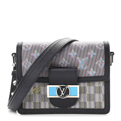 Louis Vuitton Monogram LV Pop Mini Dauphine Blue 1 of 10