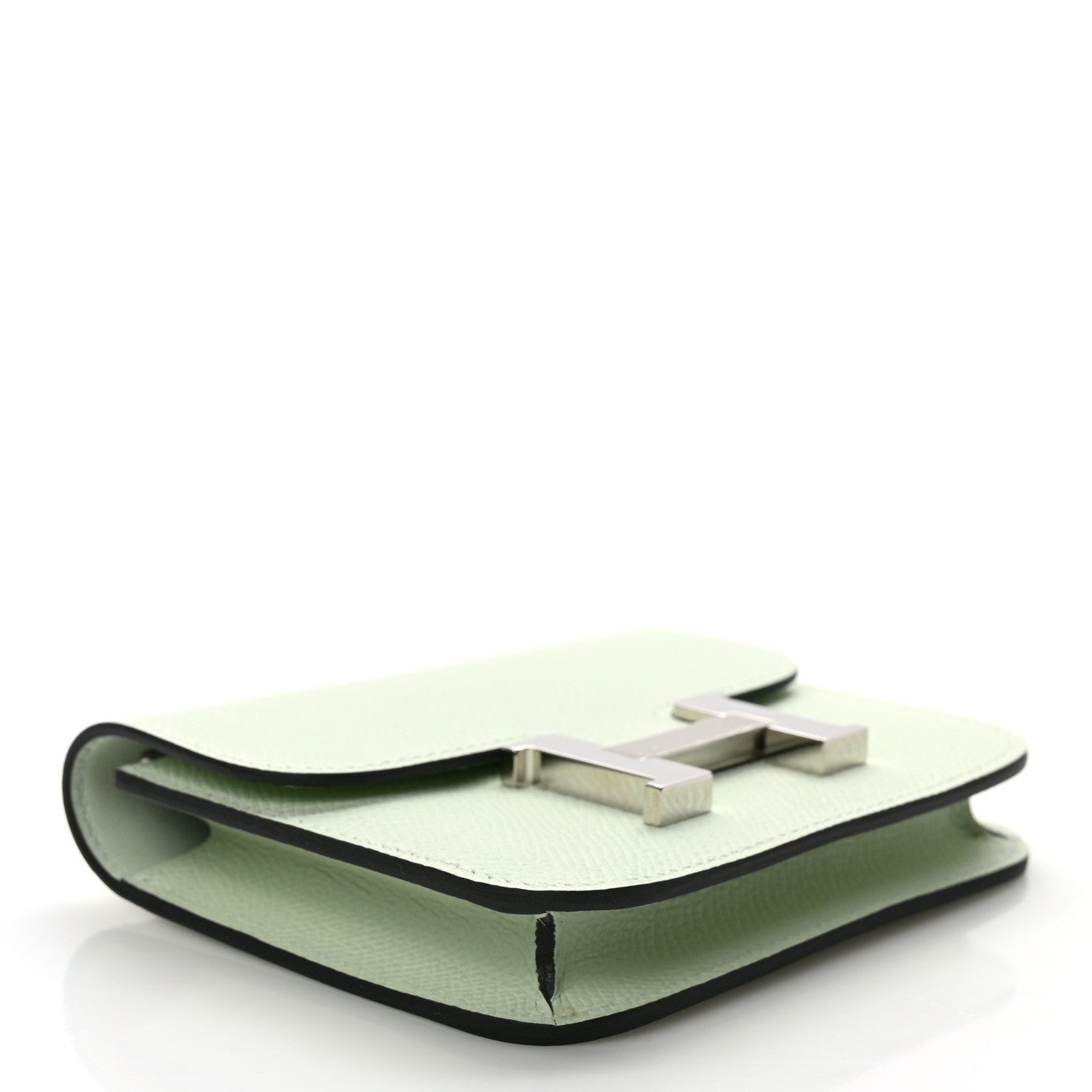 Hermes Epsom Constance Slim Wallet Vert Fizz 5 of 9