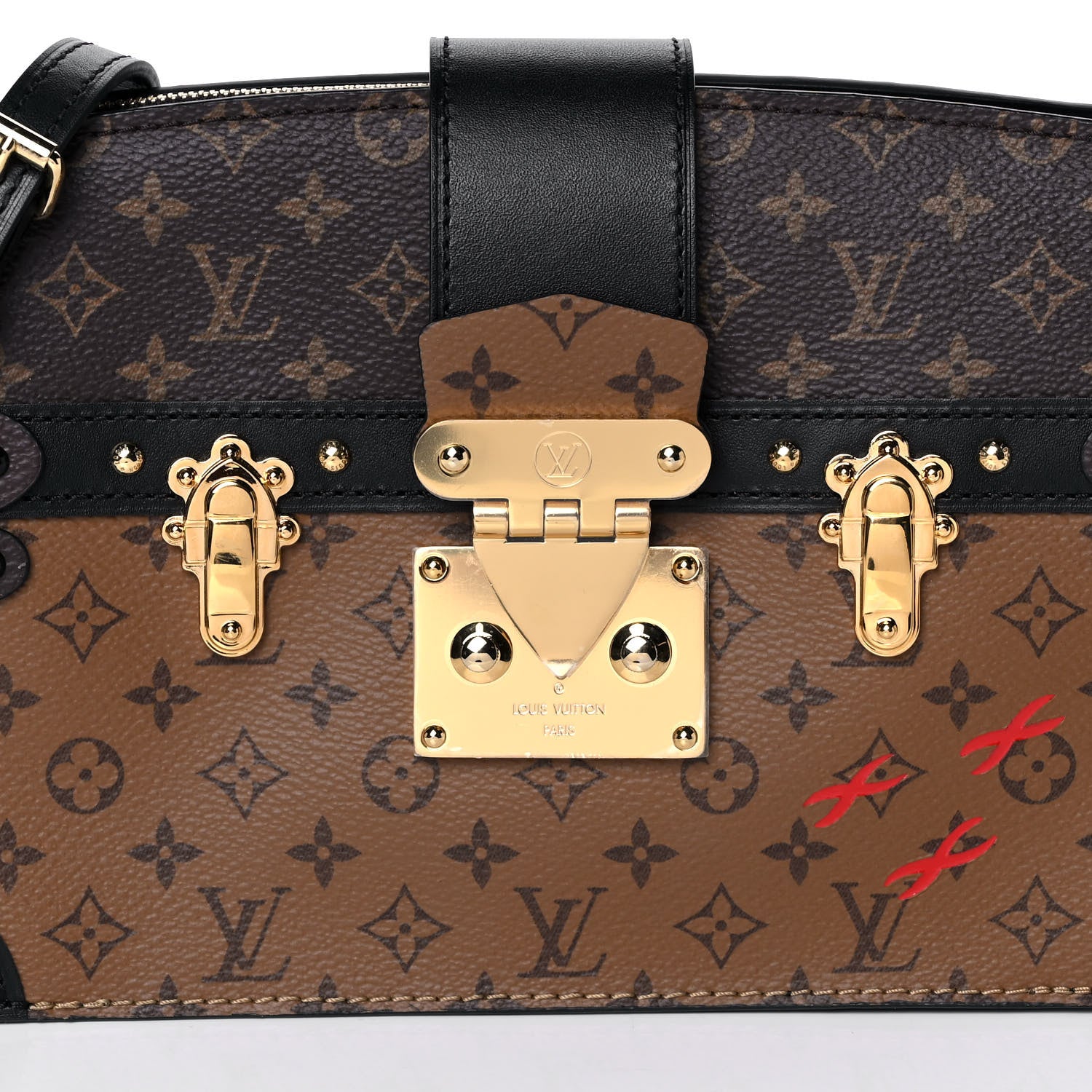Louis Vuitton Reverse Monogram Trunk Clutch 7 of 13