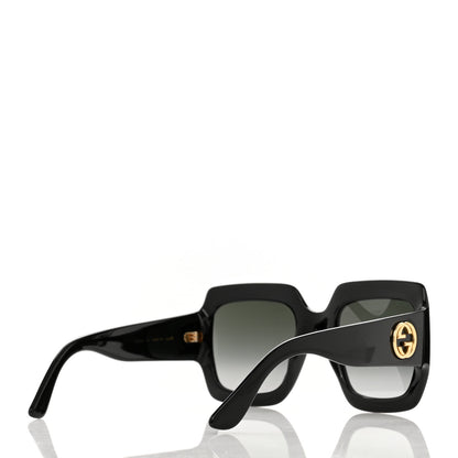 Gucci Acetate Square Frame Sunglasses GG0053S Black 4 of 6