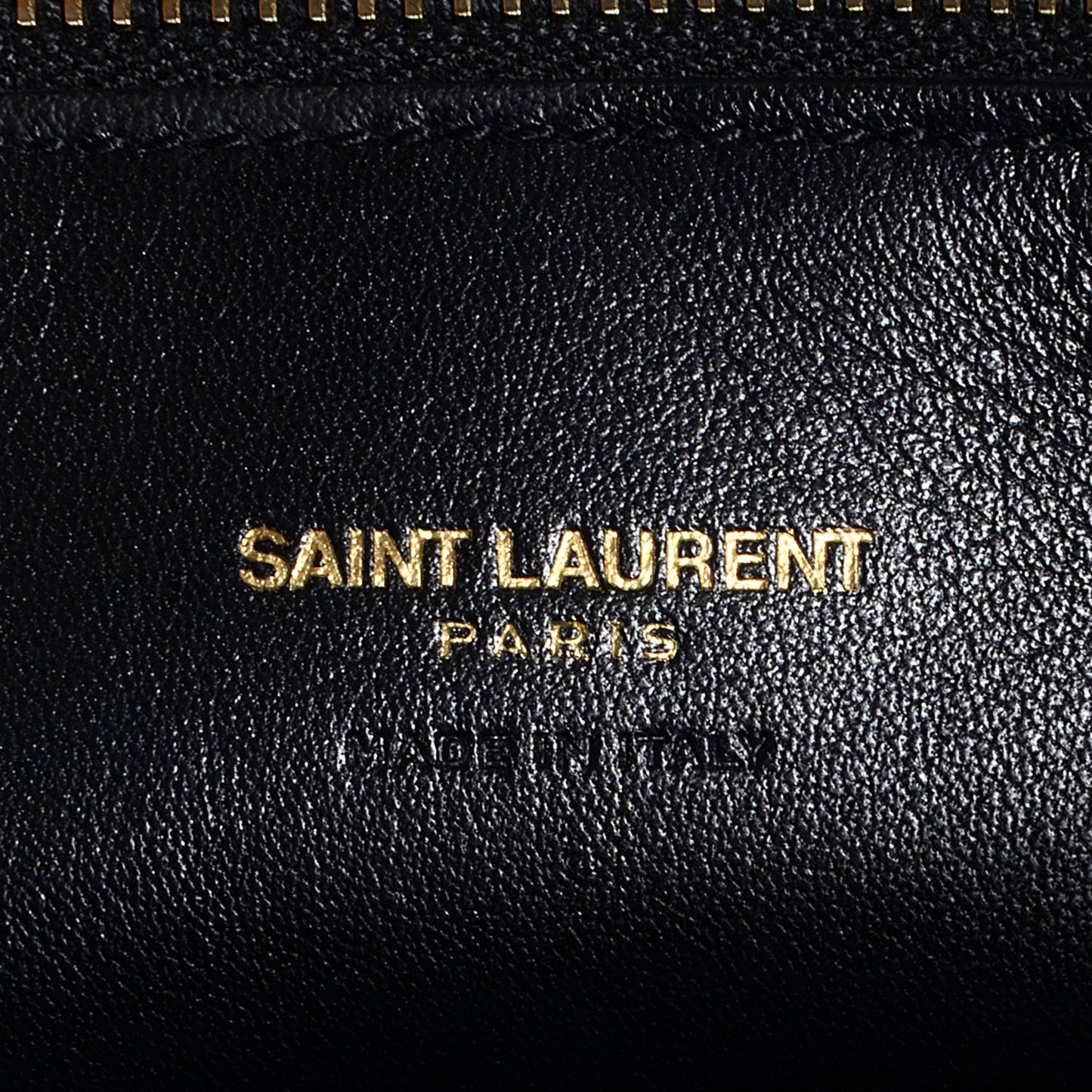 Smooth Calfskin Medium Monogram Cabas Black