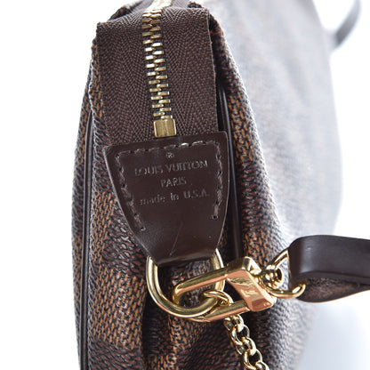 Louis Vuitton Damier Ebene Eva Clutch 7 of 9