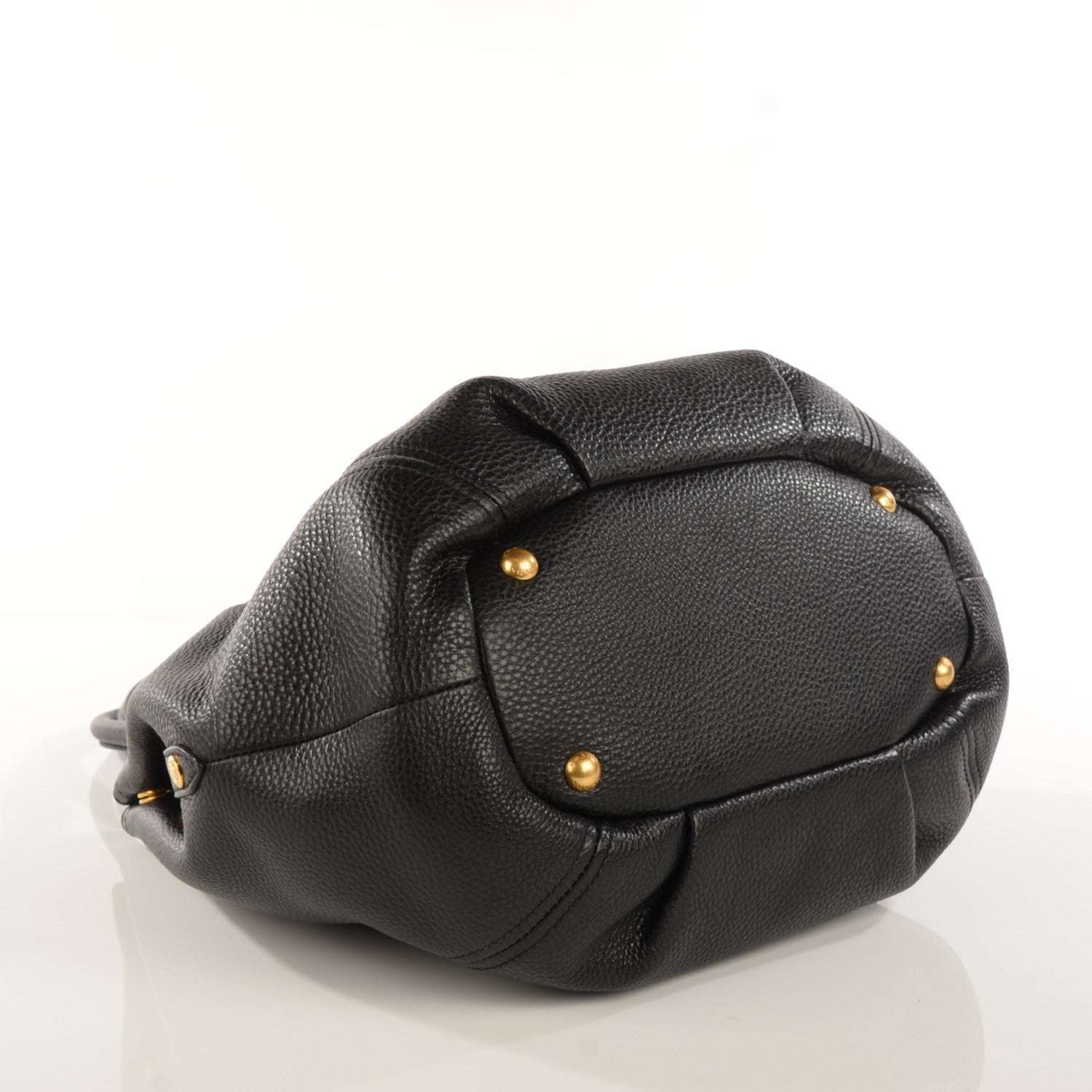 Prada Vitello Daino Satchel Nero Black 5 of 10