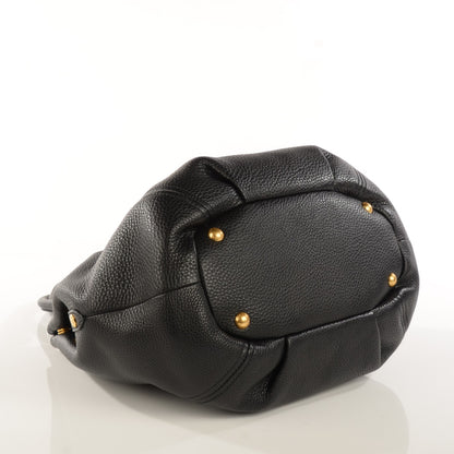 Prada Vitello Daino Satchel Nero Black 5 of 10