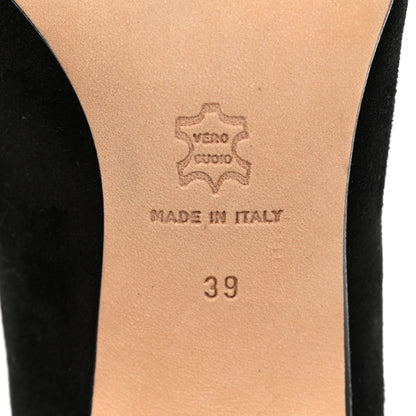 Jimmy Choo Suede Ankle Boots 39 Black 6 of 9