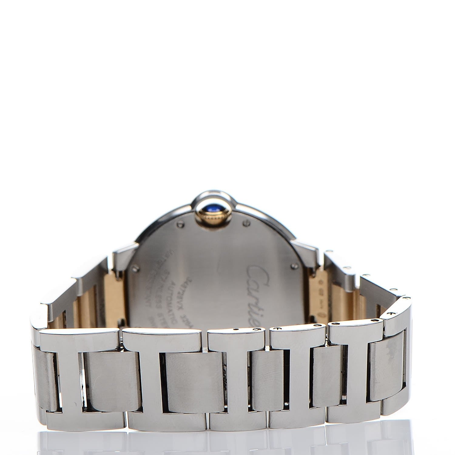 Cartier Stainless Steel 18K Yellow Gold 36mm Ballon Bleu De Automatic Watch 4 of 10