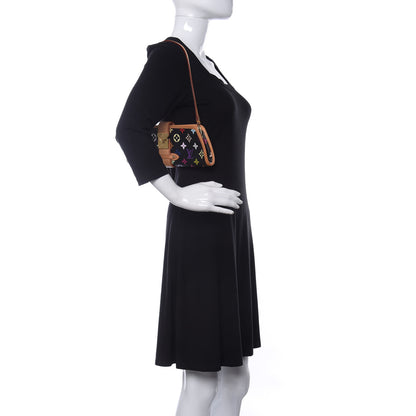 Louis Vuitton Monogram Multicolor Shirley Black 2 of 9