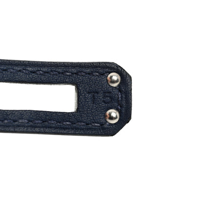 Hermes Swift Kelly Double Tour Bracelet T5 Bleu Saphir 5 of 7