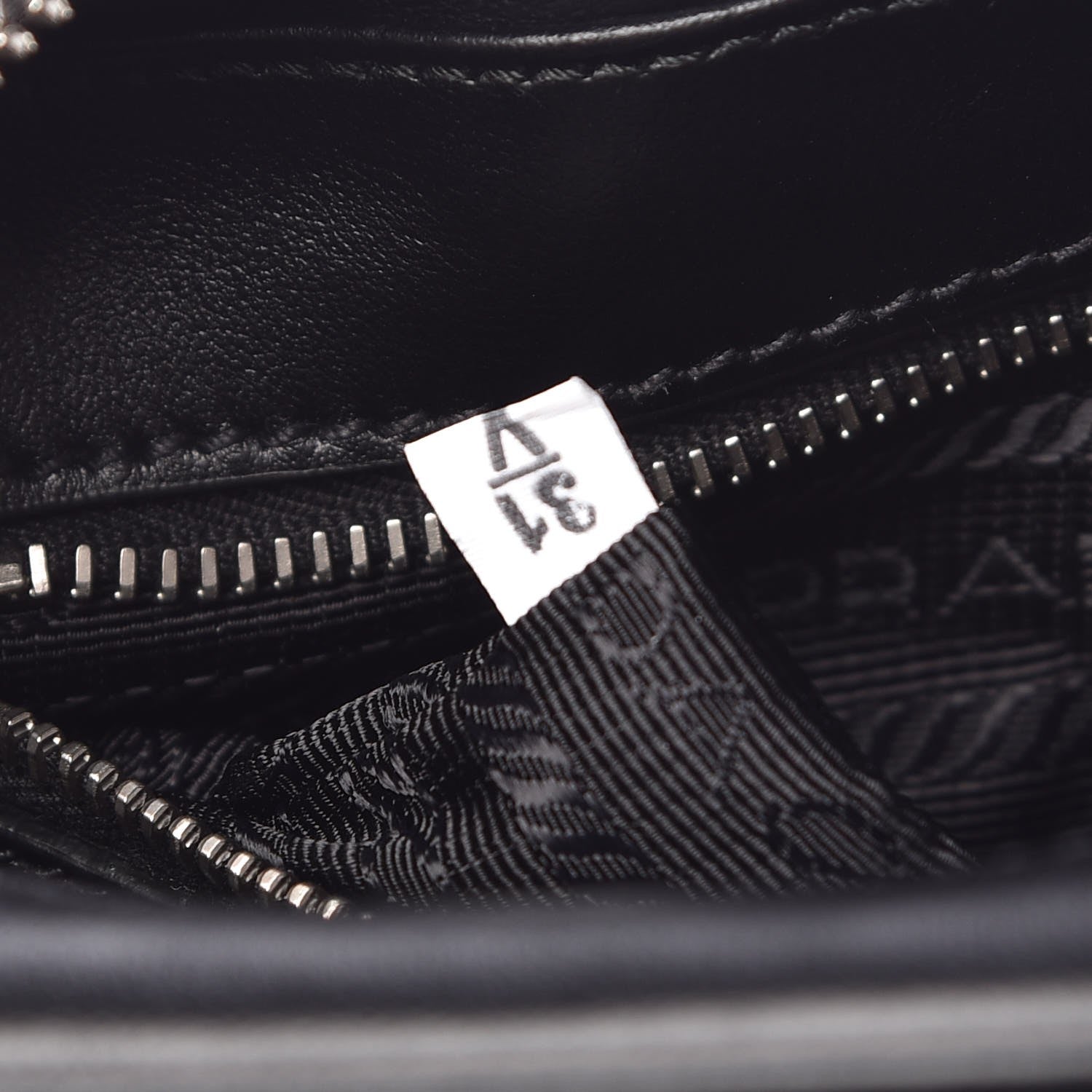 Prada City Calfskin Racing Logo Camera Bag Black Fuxia 7 of 8