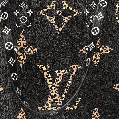 Louis Vuitton Monogram Giant Jungle Onthego GM Black 7 of 11