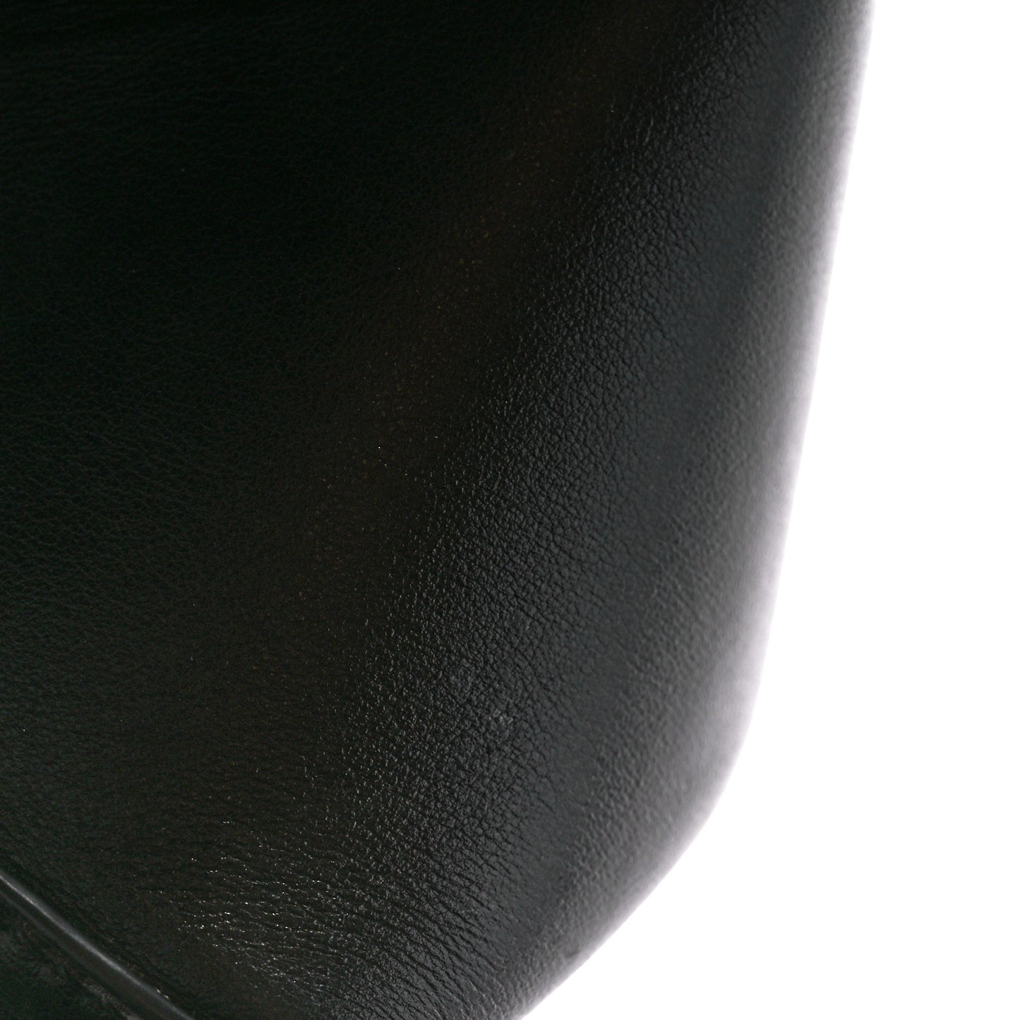 Shiny Calfskin Mini Puzzle Fold Tote Black