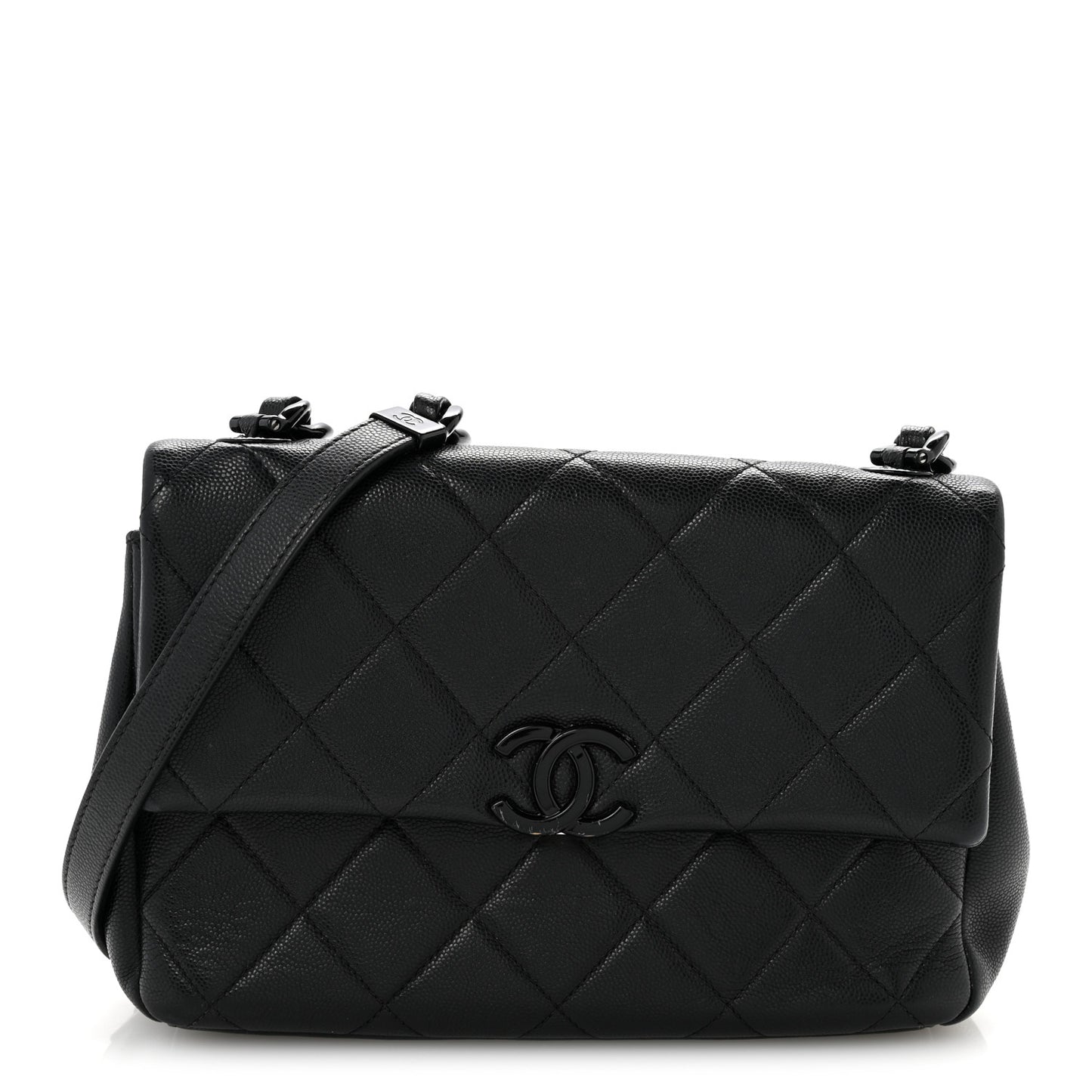 Caviar Quilted My Everything Flap Black