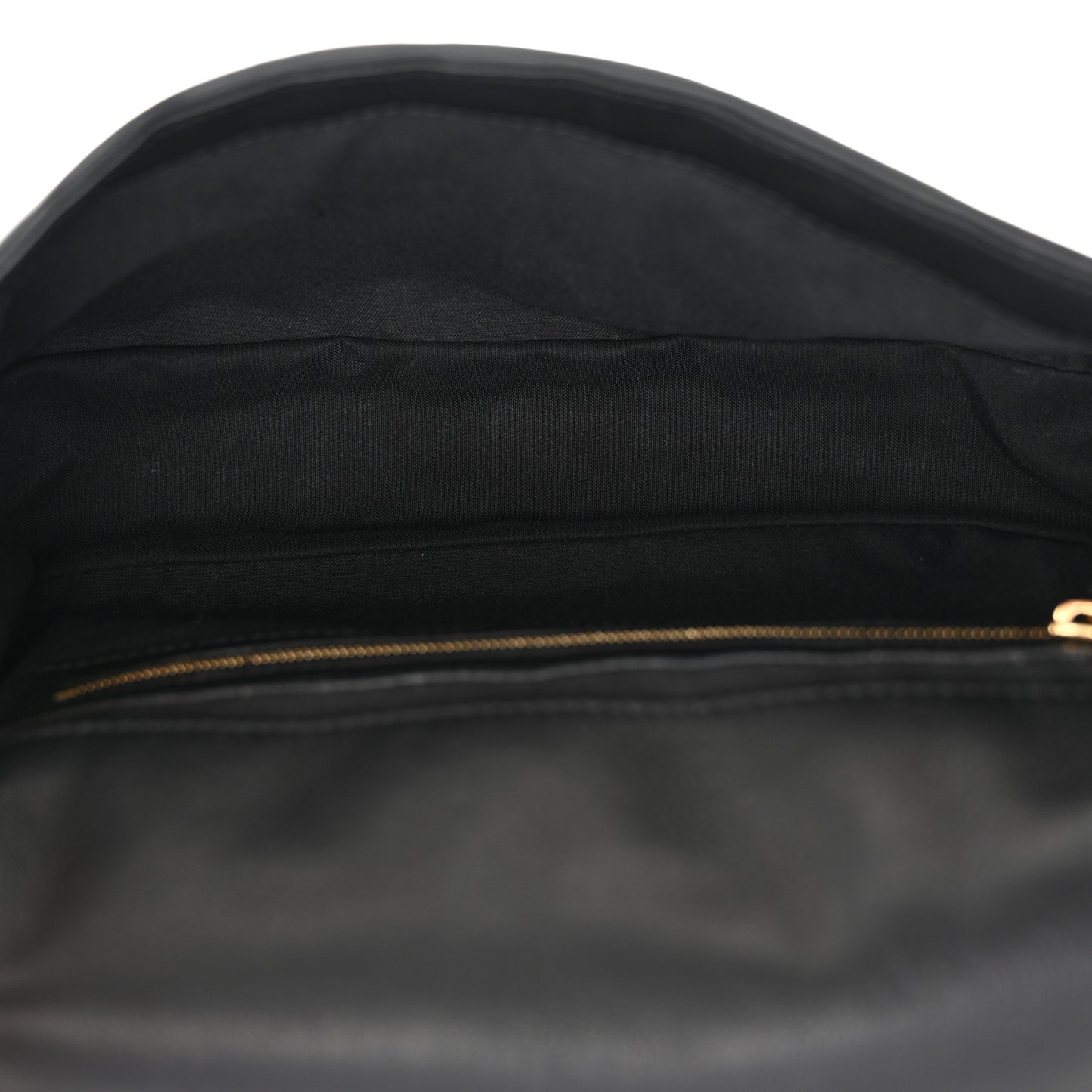 Nappa FF 1974 Embossed Baguette Black