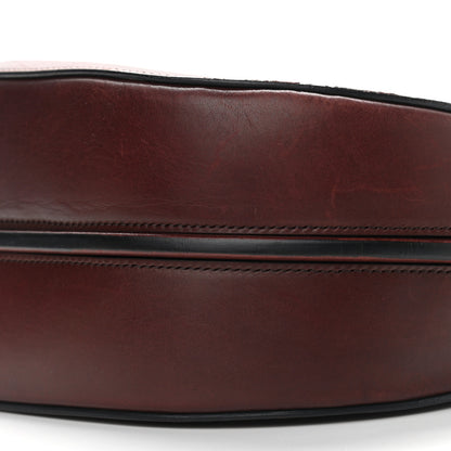 Celine Natural Calfskin Medium Trotteur Burgundy 8 of 13