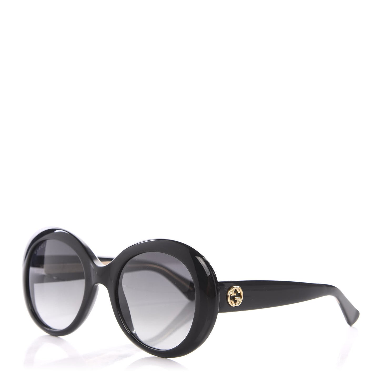 Round Sunglasses GG0140SA Black