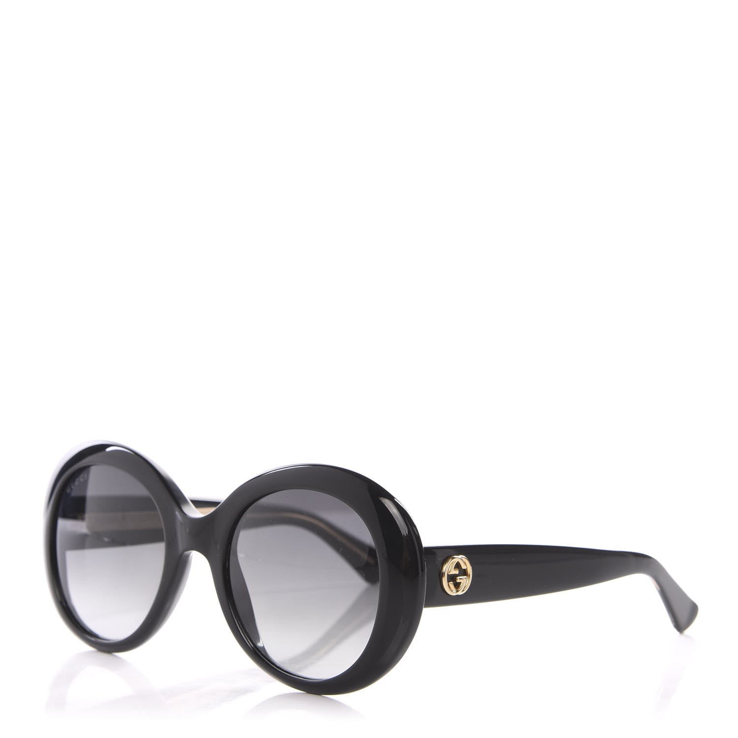 Gucci Round Sunglasses GG0140SA Black 1 of 8