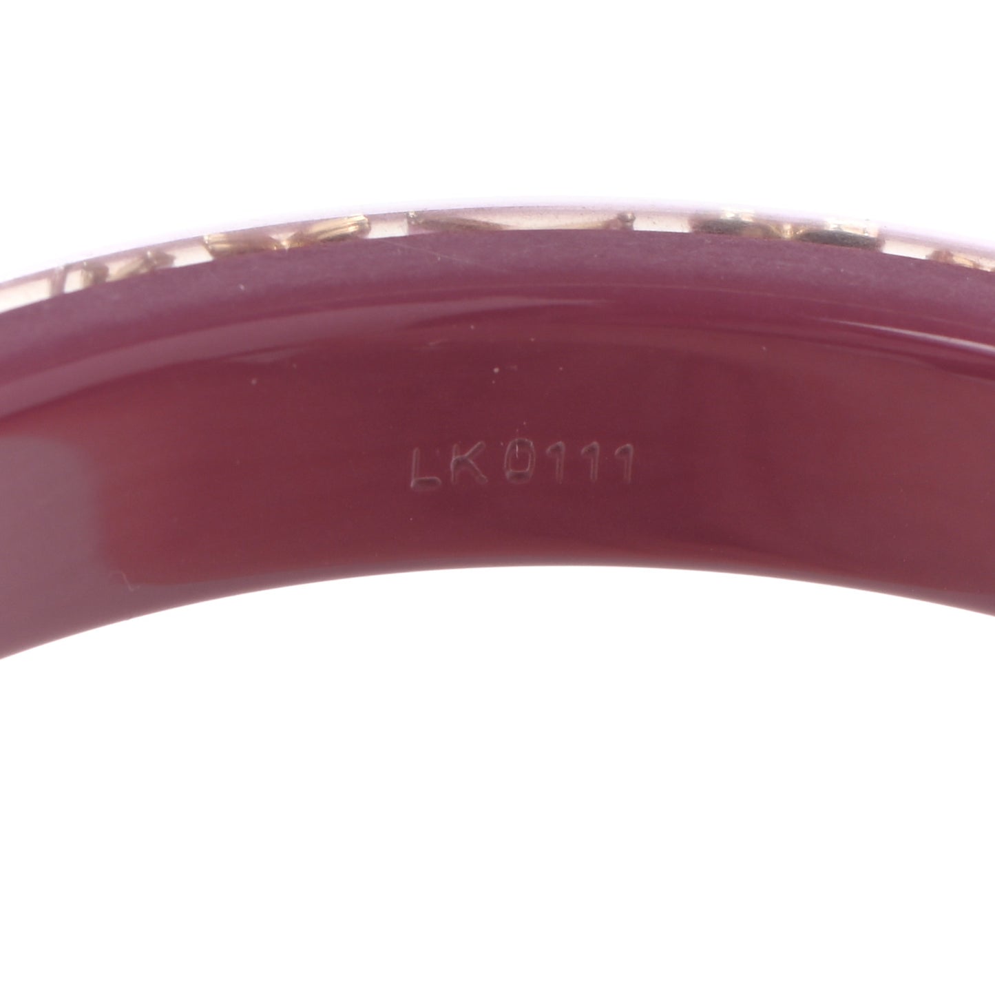Resin Swarovski Inclusion Bracelet PM Violine