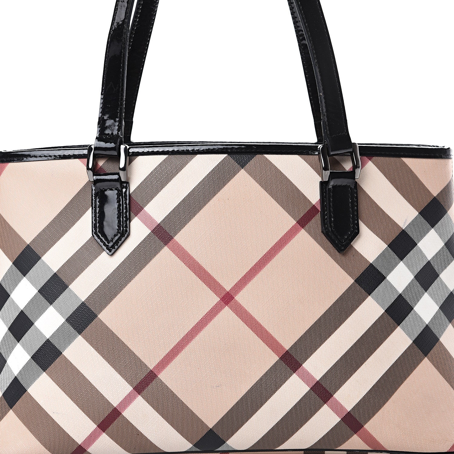 Burberry Supernova Check Regent Tote Black 11 of 18