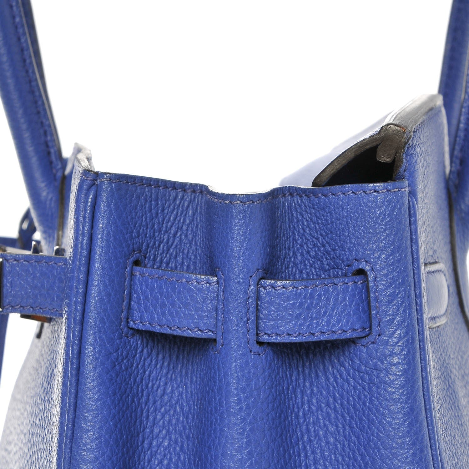 Hermes Togo Birkin 30 Bleu Electrique 60 of 87