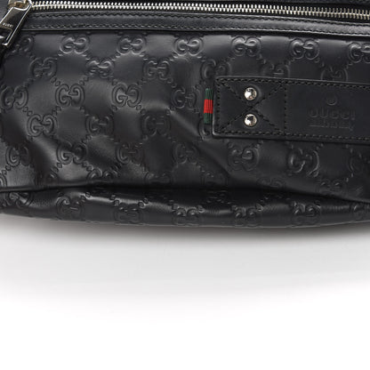 Gucci Guccissima Web Belt Bag Black 11 of 12