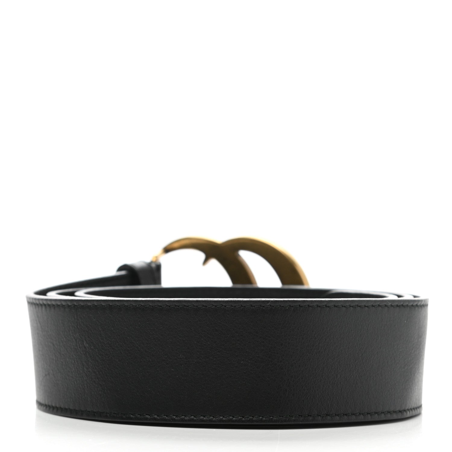 Gucci Calfskin Double G 40mm Belt 95 38 Black 2 of 6