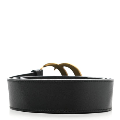 Gucci Calfskin Double G 40mm Belt 95 38 Black 2 of 6