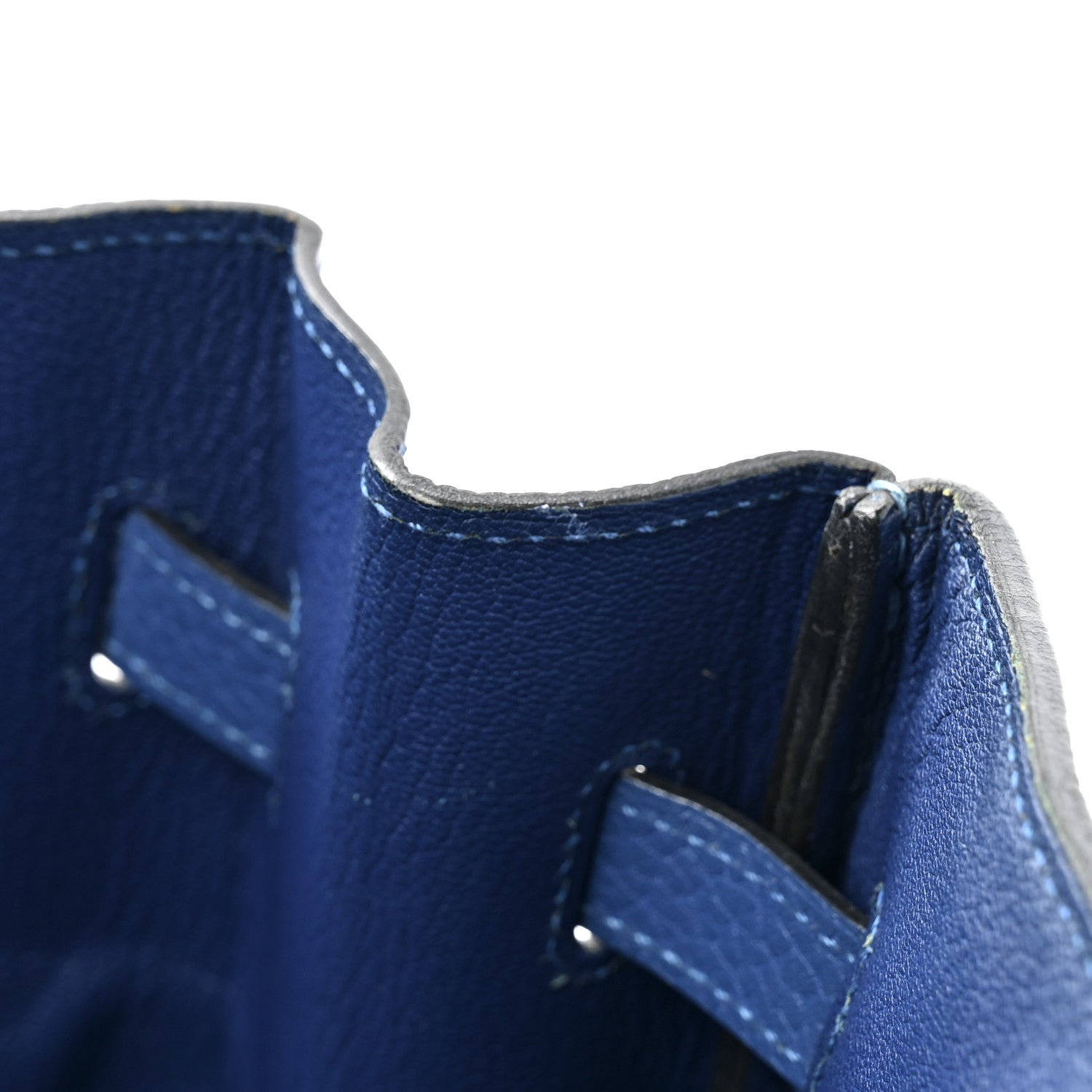 Hermes Togo Birkin 35 Bleu Thalassa 17 of 19