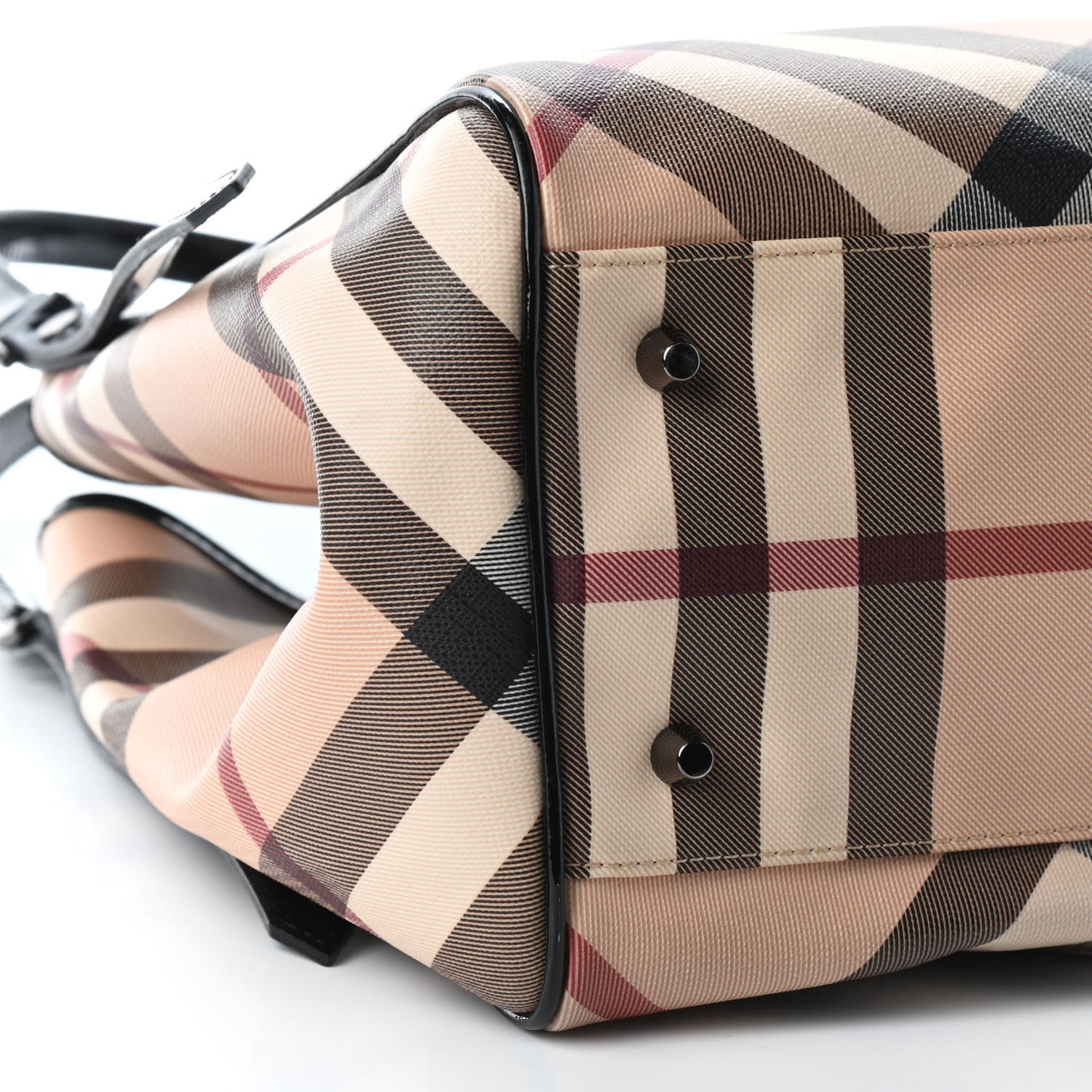 Nova Check Small Canterbury Tote Black