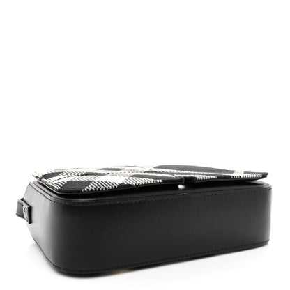 Burberry Jacquard Check Snip Bag Black 4 of 10