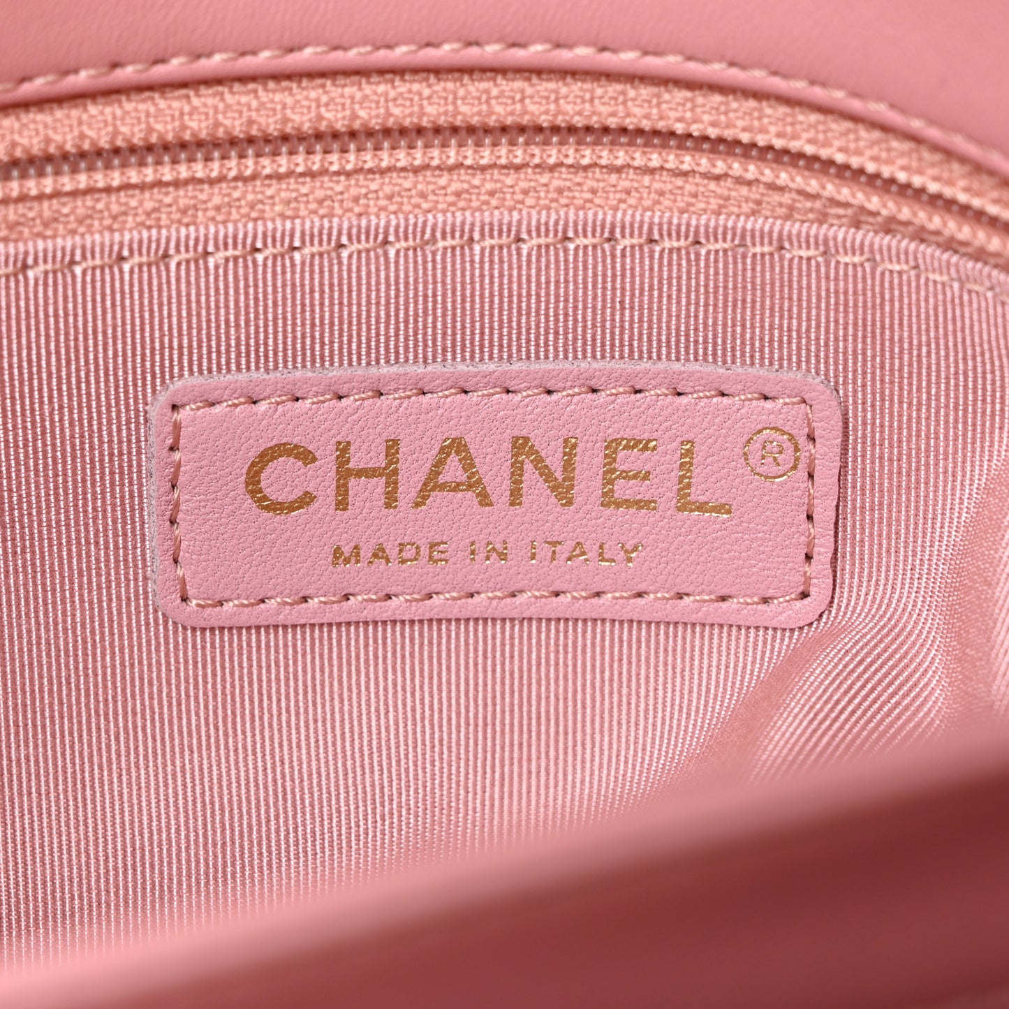 Lambskin Quilted Small Citizen Chic Flap Pink