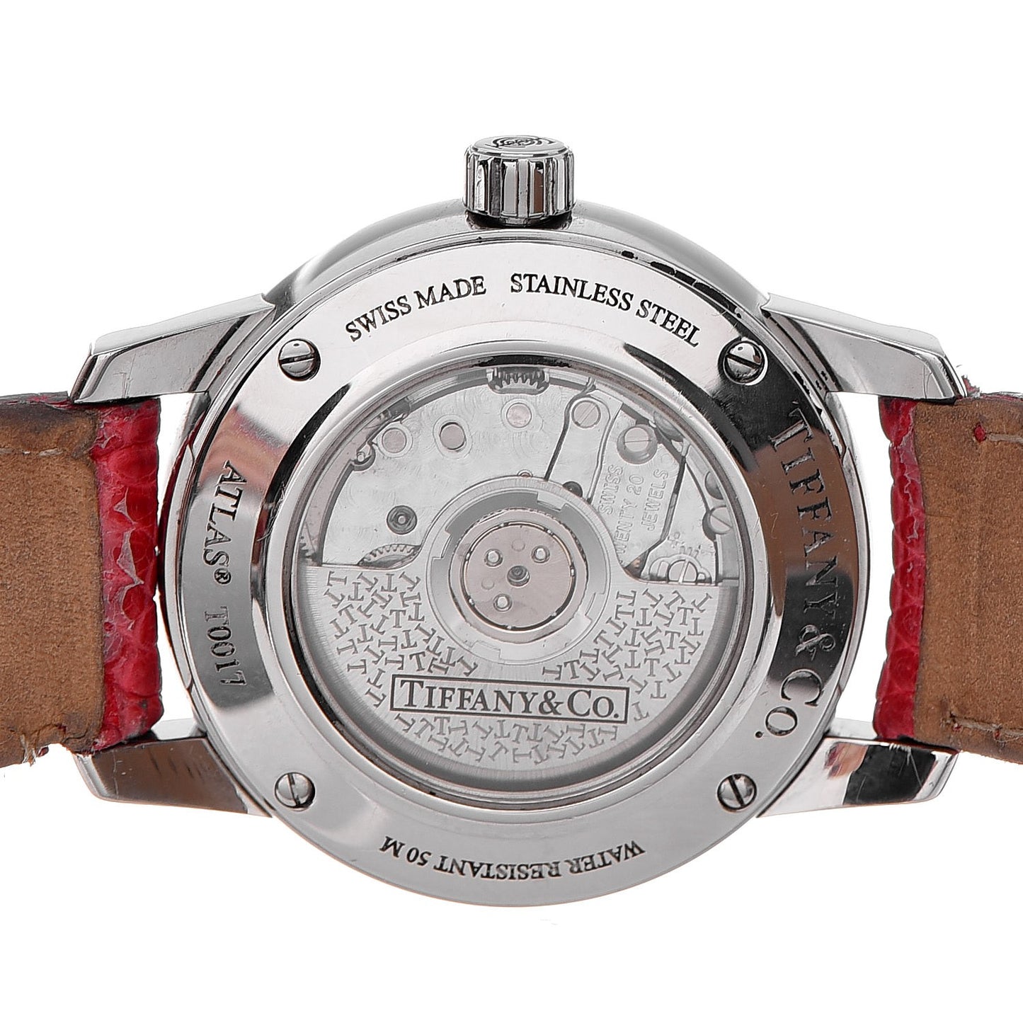 Stainless Steel Lizzard 37mm Atlas 3-Hand Automatic Watch
