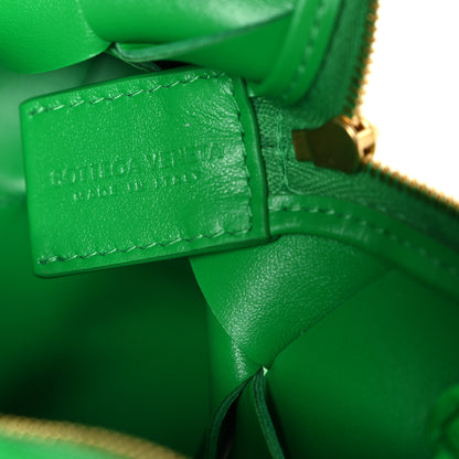 Bottega Veneta Lambskin Maxi Intrecciato Mini Cassette Camera Bag Parakeet 6 of 9