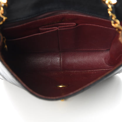 Chanel Lambskin Quilted Mini Square Flap Black 5 of 14