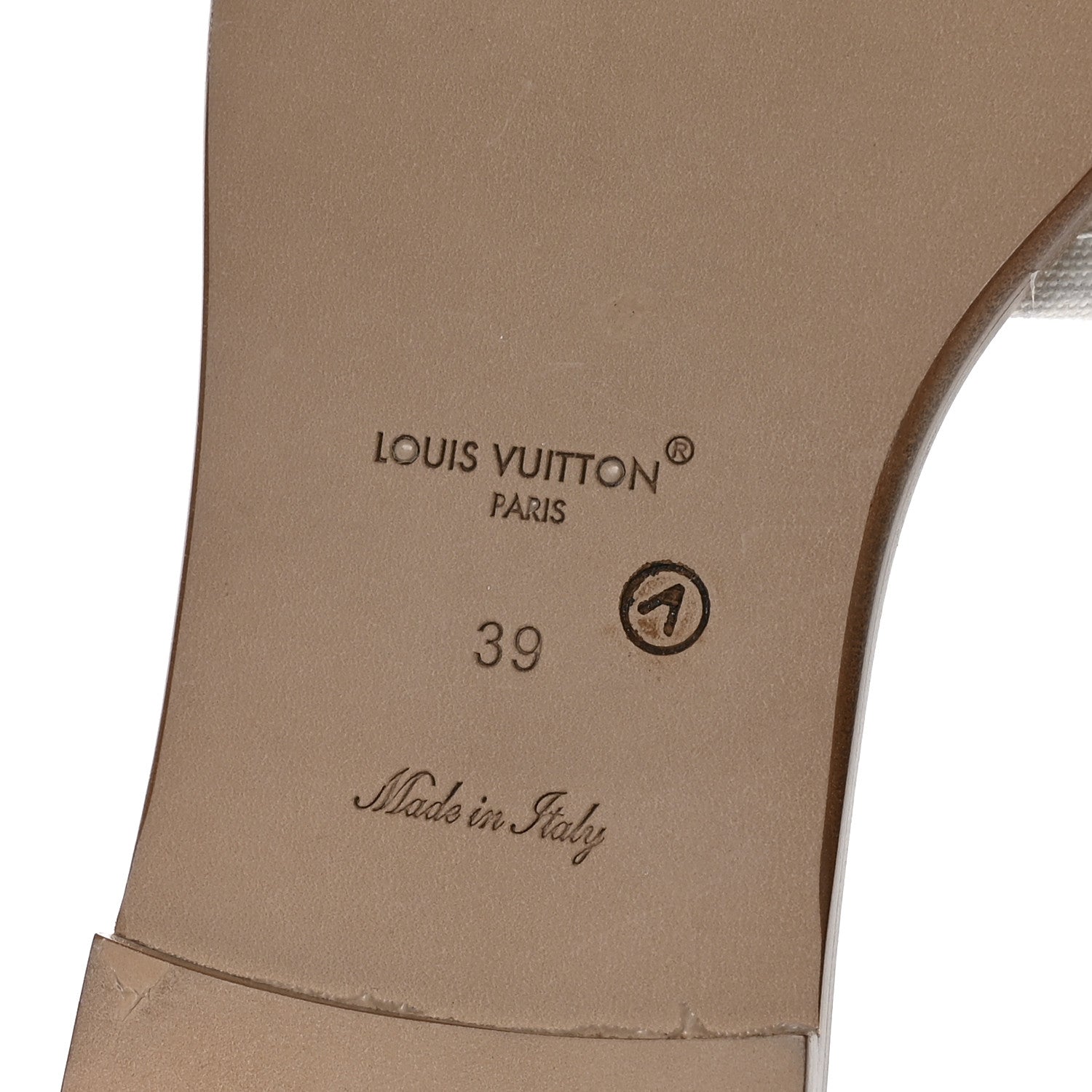 Louis Vuitton LV x TM Raffia Monogram Cerises Lily Flat Mule 39 White 8 of 8