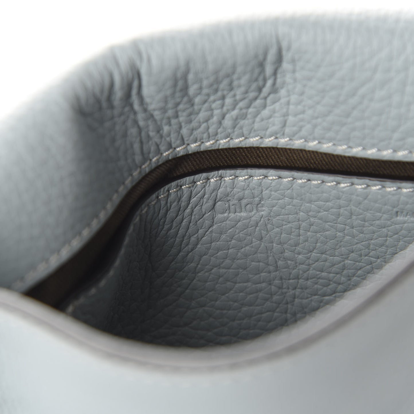 Calfskin Marcie Convertible Belt Bag Faded Blue